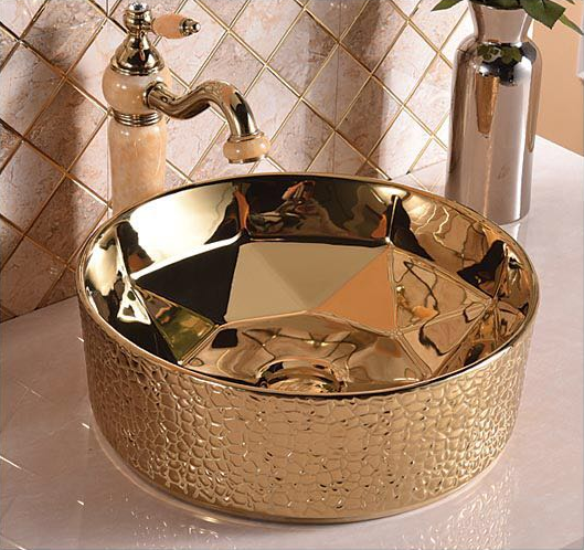 英鼎卫浴高温台上盆