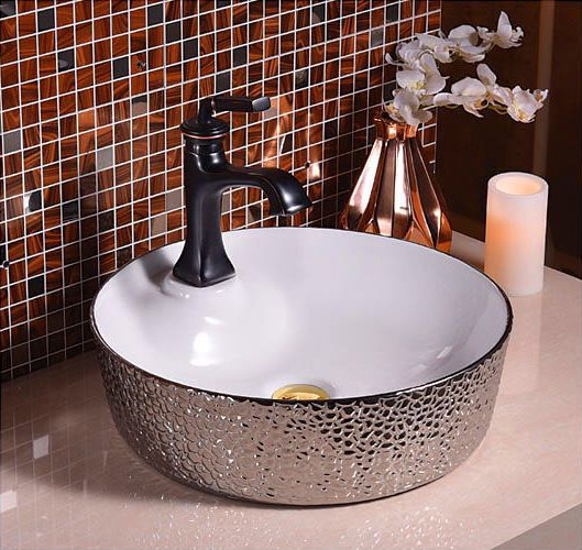 英鼎卫浴高温台上盆