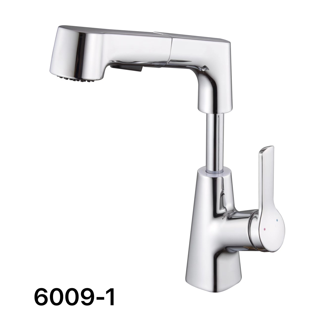 59精铜主体 水镀拉丝枪灰 面盆龙头6009-1.jpg